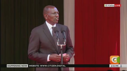 President William Ruto's Speech During The Memorial Service Of Ol Kalou Mp Njuguna Kiaraho